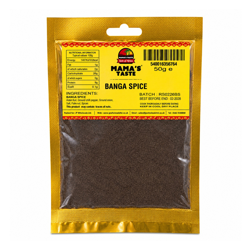 25115     Mamas Taste Banga Spices 50g X 10