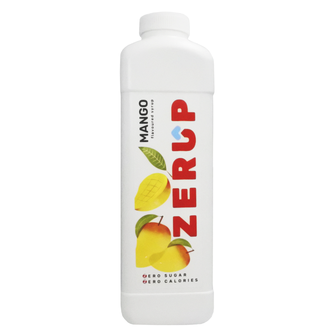 Zerup Zero Sugar Mango Syrup 1L