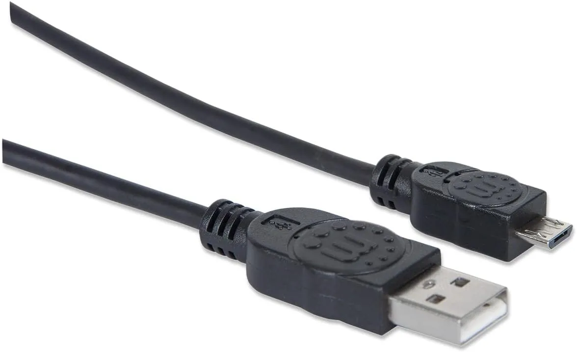 MANHATTAN 3-Feet A-Male to Micro B-Male Hi-Speed USB Device (307161)