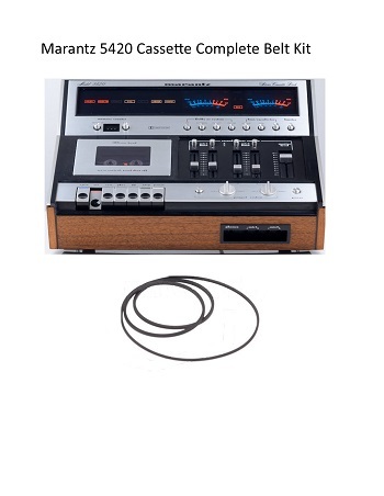 Marantz 5420 Complete Cassette Belt kit Marantz 5420 Complete Cassette Belt kit