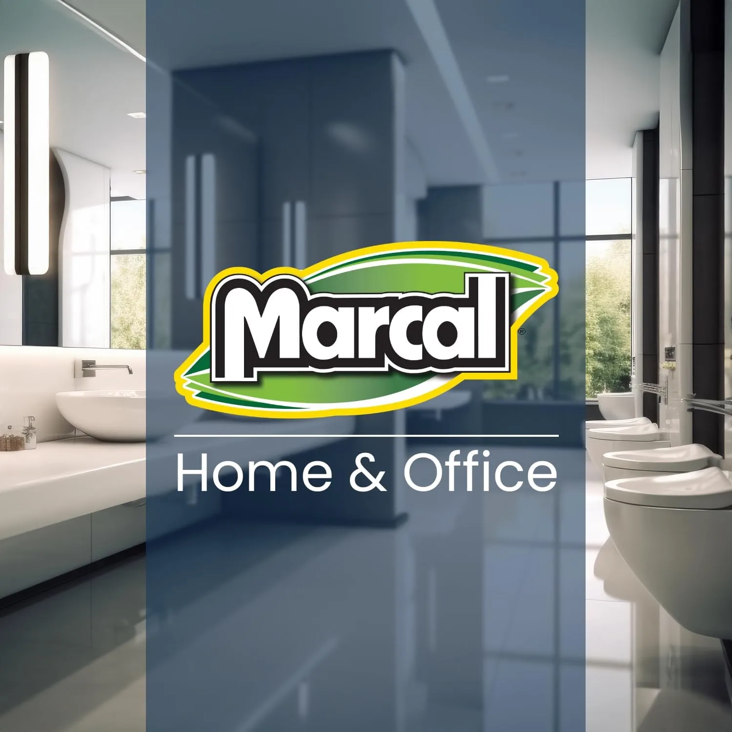 Marcal Paper Towels 100% Recycled 2-Ply, 60 Sheets Per Roll - Case of 15