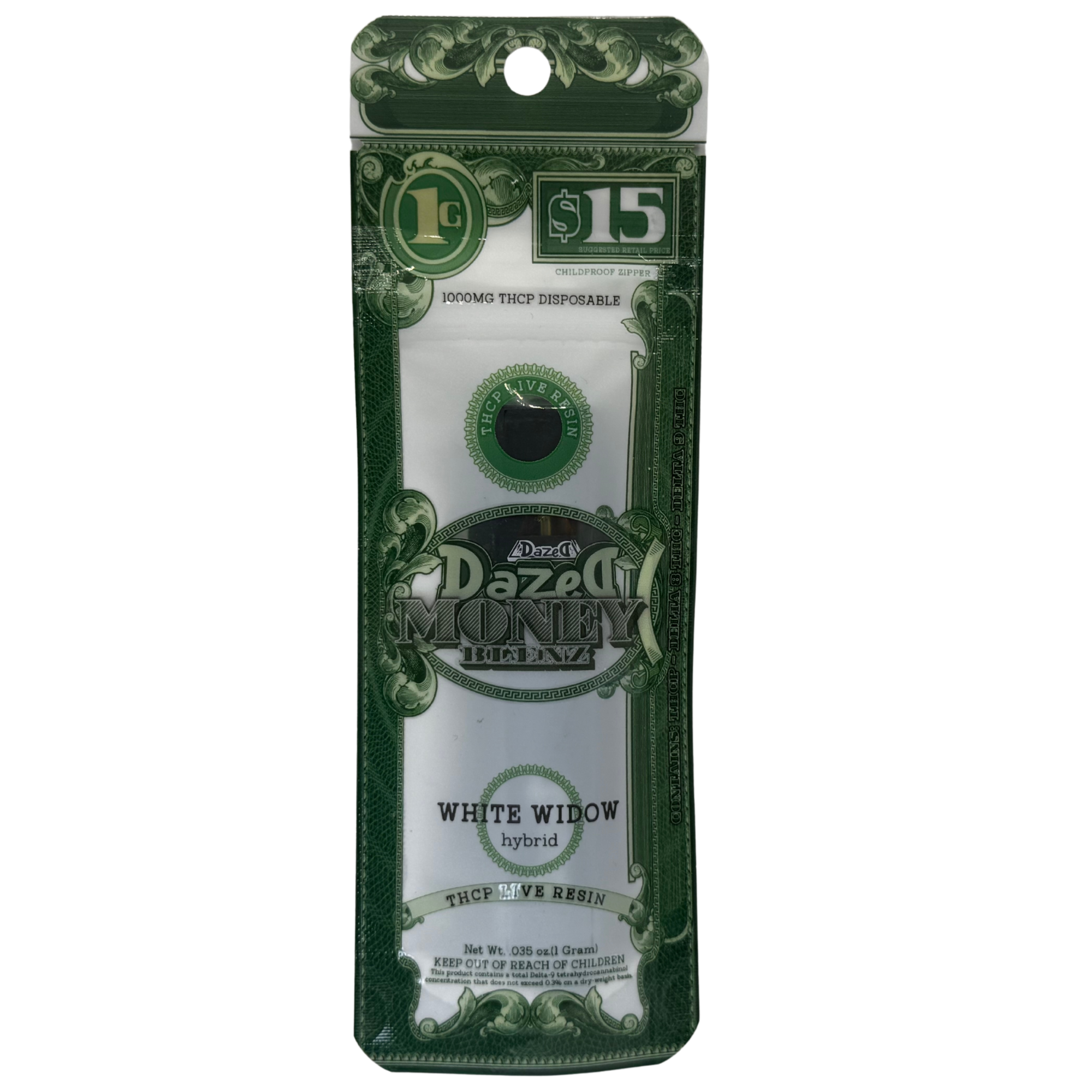 Dazed White Widow THC Vapes