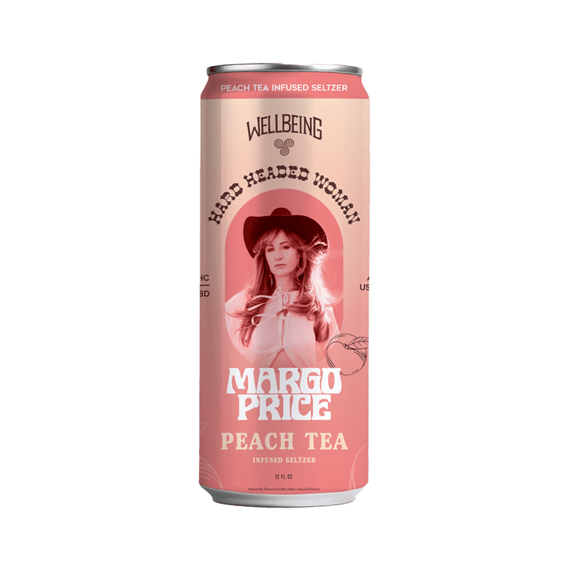 Margo Price Seltzer - 5mg THC + 5mg CBD | Case of 24, 12 oz cans