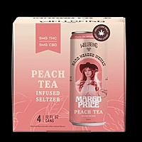 Margo Price Seltzer - 5mg THC + 5mg CBD | Case of 24, 12 oz cans