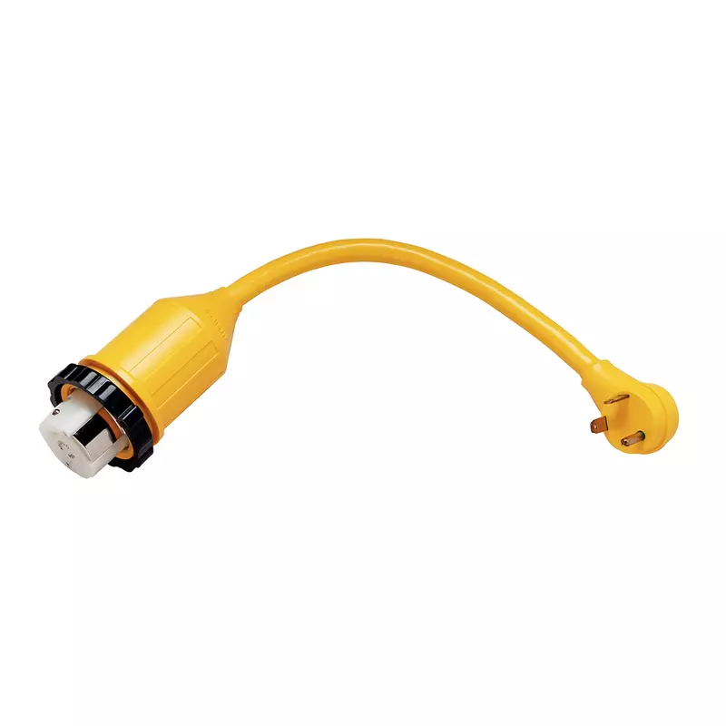 Marinco ParkPower 124ARV RV Electrical Power Cordset (50A to 30A, 1-Foot)