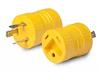 Marinco ParkPower 125A Generator Adapter, 30A/125V Connector and 30A/125V Locking Male Plug