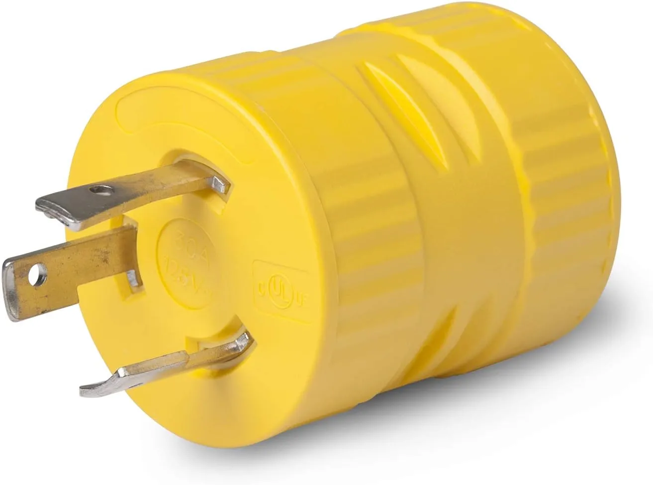 Marinco ParkPower 125A Generator Adapter, 30A/125V Connector and 30A/125V Locking Male Plug