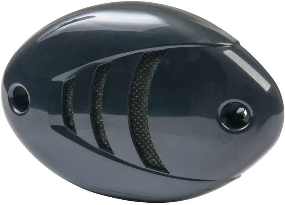 Marinco 10080 12V Drop-in Low Profile Horn with Black and White Grills