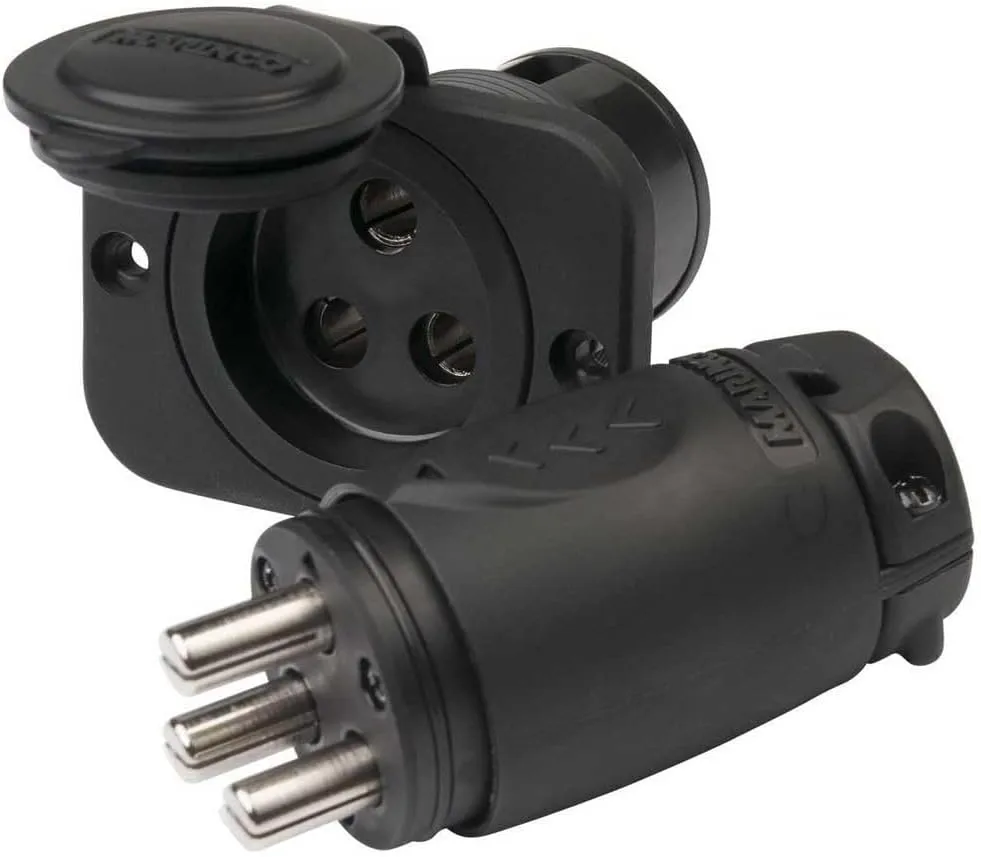 Marinco 70A Trolling Motor Plug & Receptacle