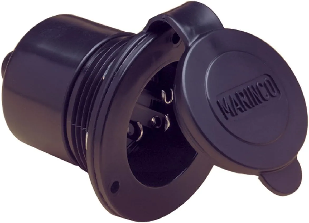 MARINCO 15A 125V On-Board Hard-Wired Charger Inlet