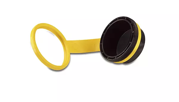 Marinco 199110PK Watertight Connector Cap, 32A/50A , yellow