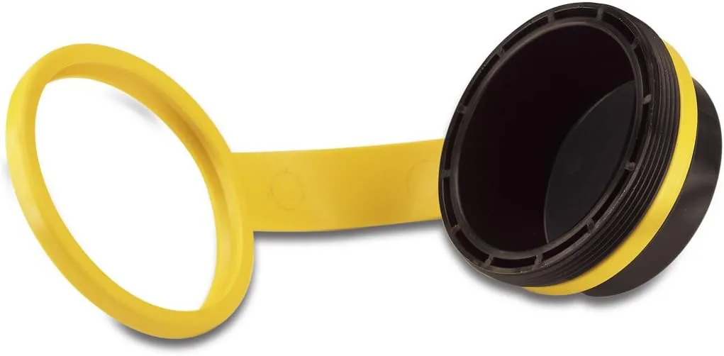Marinco 199110PK Watertight Connector Cap, 32A/50A , yellow