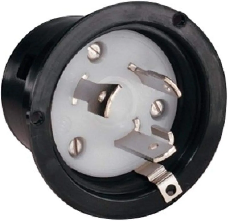Marinco 305CRMB Replacement Interior for 303 3-Wire Locking Power Inlets (303SSEL-B, 303SSEL-BRV)