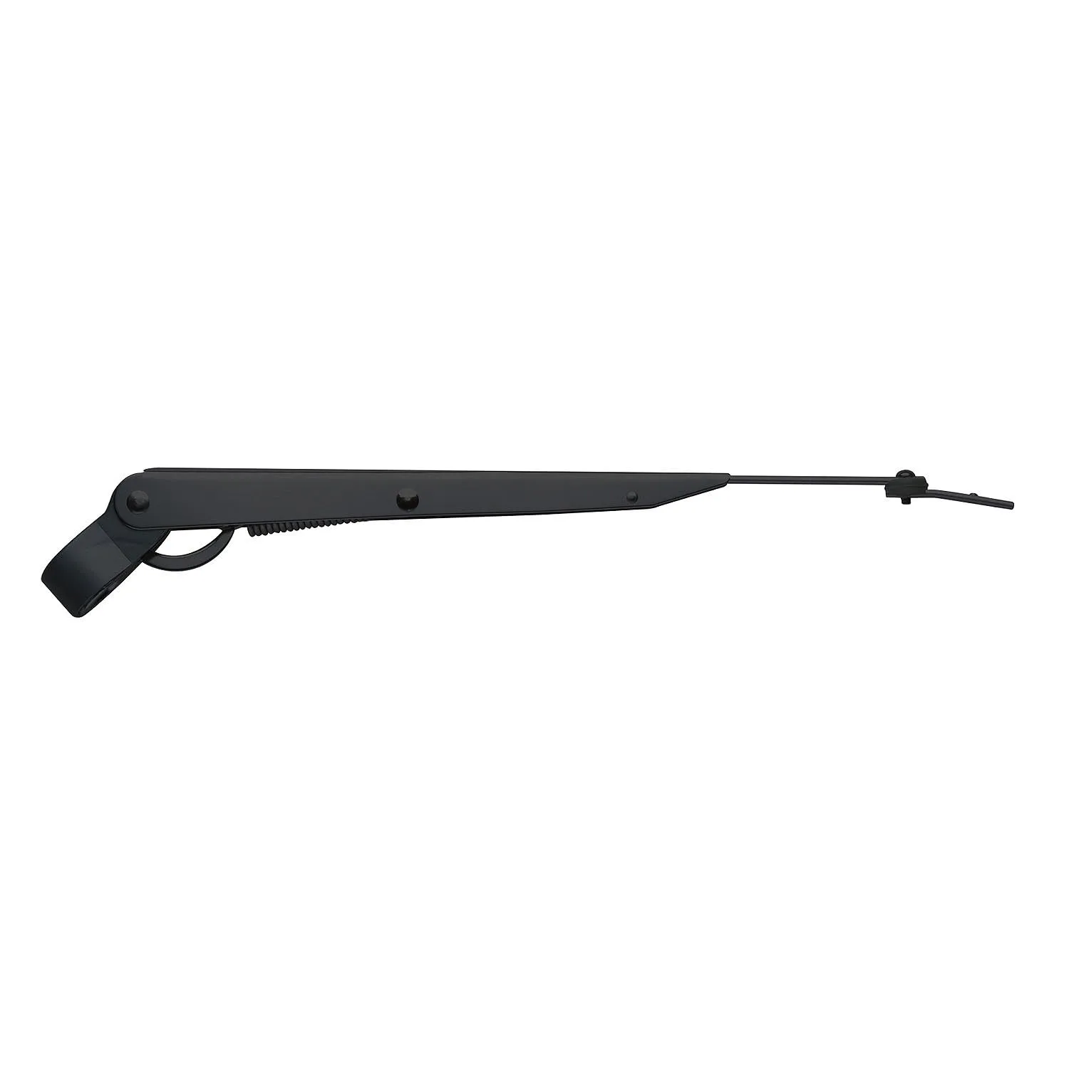 Marinco 33012A Wiper Arm, Deluxe Black Stainless Steel Single, 10"-14" Adjustable