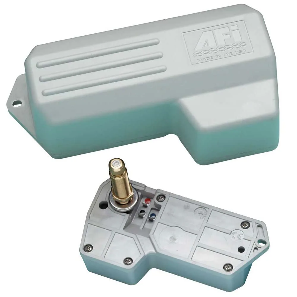 Marinco 37180 Wiper Motor, 1000 Series - 12V - 2.5" Shaft - 80° - Green