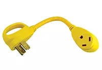 Marinco ParkPower 5030ARV Straight Blade Adapter, 50M to 30F