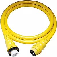 Marinco 50A 125V Shore Power Cable - 50' - Yellow