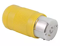 ParkPower by Marinco 6364CRV 50 Amp, 125/250V 3 Pole, 4 Wire Locking Female Connector