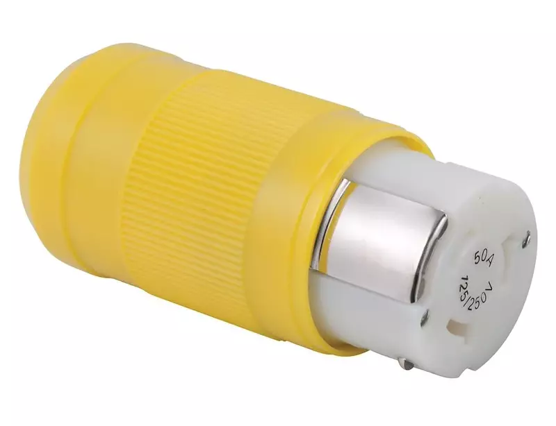 ParkPower by Marinco 6364CRV 50 Amp, 125/250V 3 Pole, 4 Wire Locking Female Connector