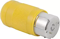 ParkPower by Marinco 6364CRV 50 Amp, 125/250V 3 Pole, 4 Wire Locking Female Connector