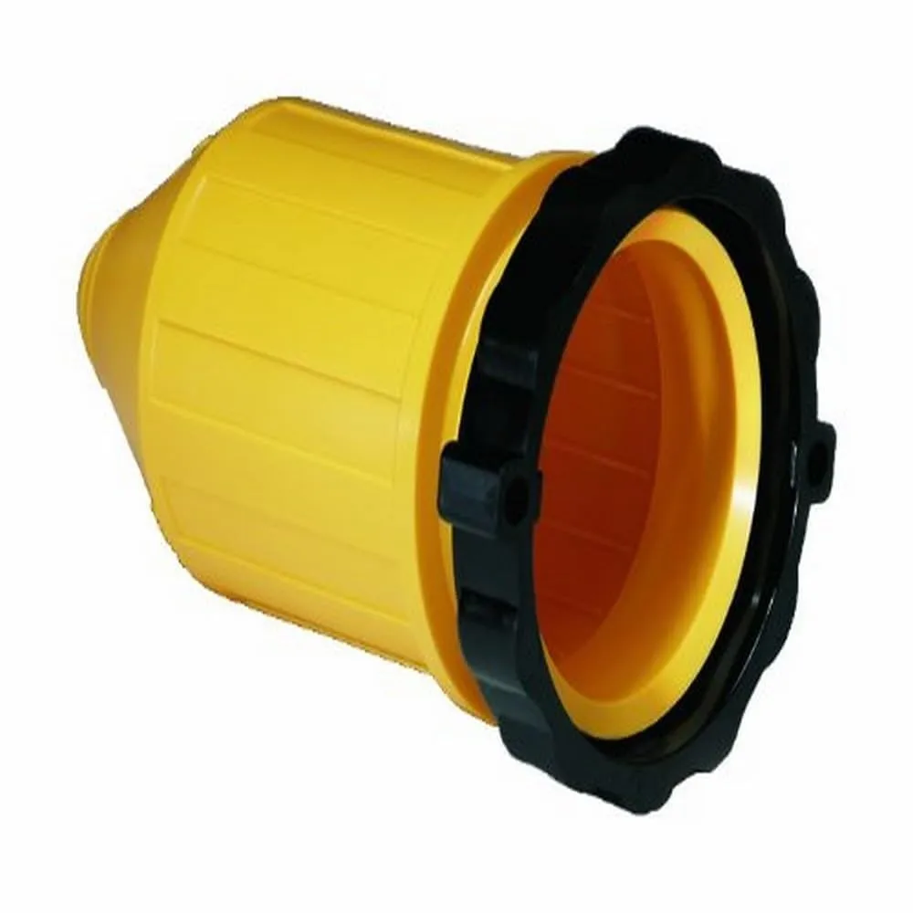 Marinco 7715CRN Weatherproof Cover with Threaded Ring for Marinco Marine Electrical 50-Amp Connectors (6360CRN and 6364CRN