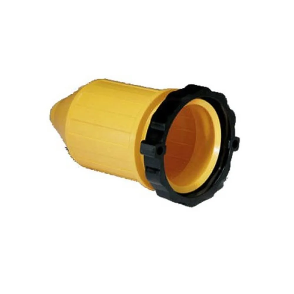 Marinco 7715ELN Weatherproof Cover with Easy Lock Ring for Marinco Marine Electrical 50-Amp Connectors (6360CRN and 6364CRN