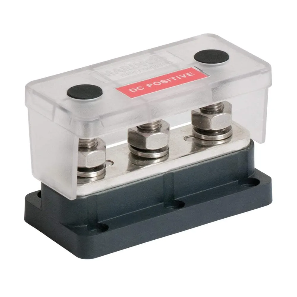 BEP Marine 777-BB3S-650 BEP Pro Installer 3 Stud Bus Bar - 650a