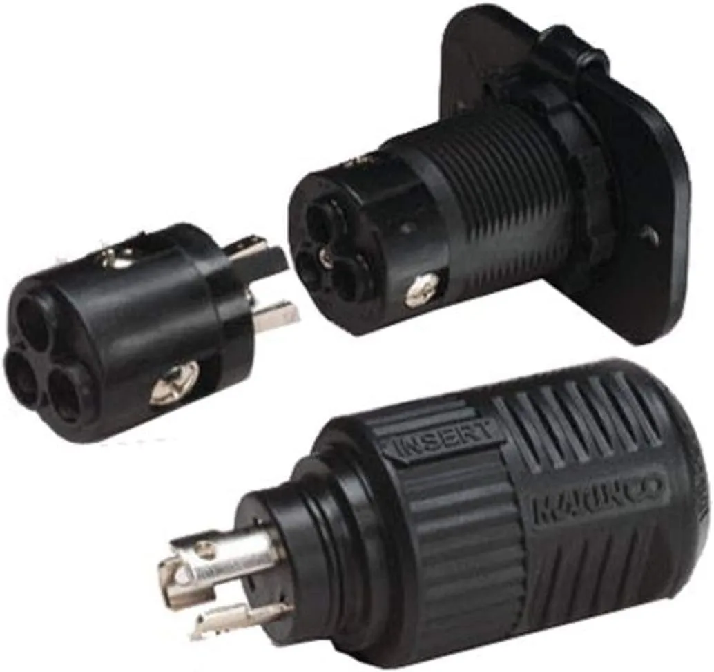 MARINCO ConnectPro 3-Wire Receptacle and Plug System