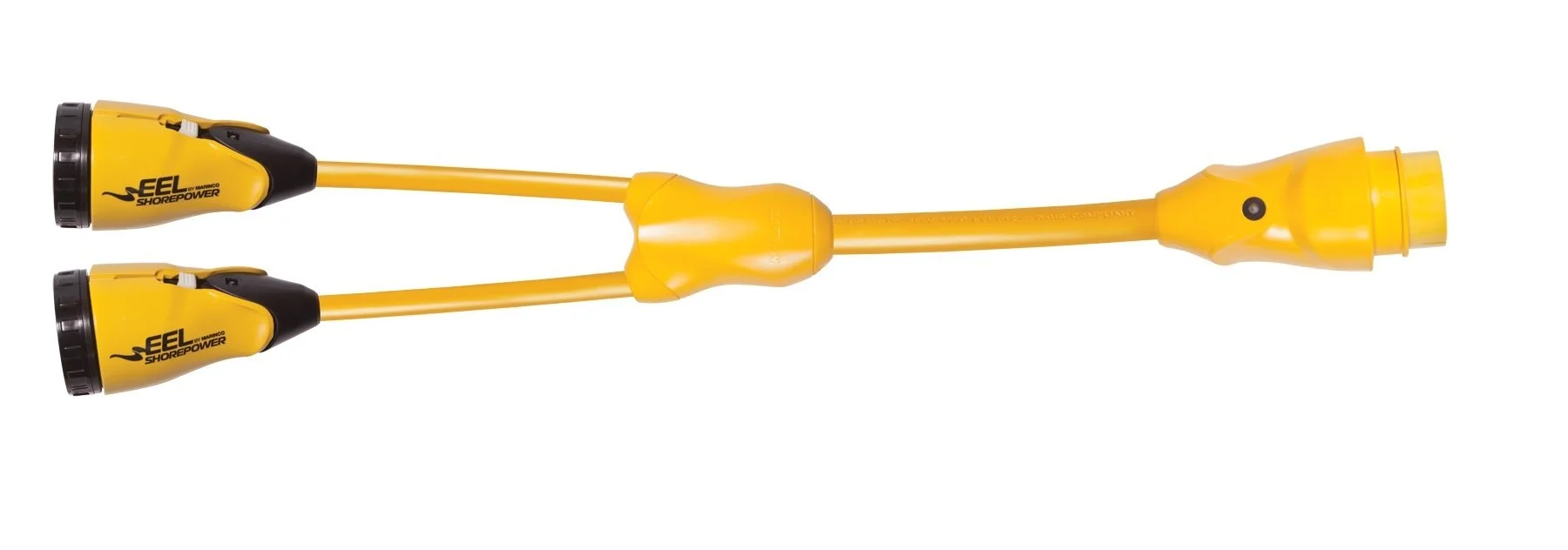 Marinco EEL Y-Adapter - Yellow