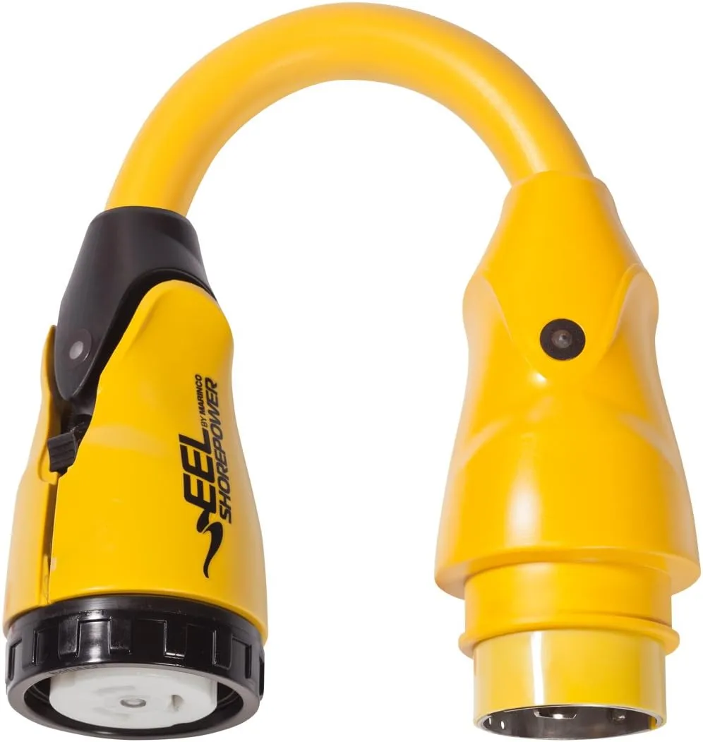 Marinco EEL Pigtail Adapter with Sealing Collar
