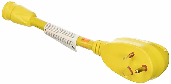 ParkPower Park Power 3015ARV Straight Blade Adapter - 30A Male to 15A Female