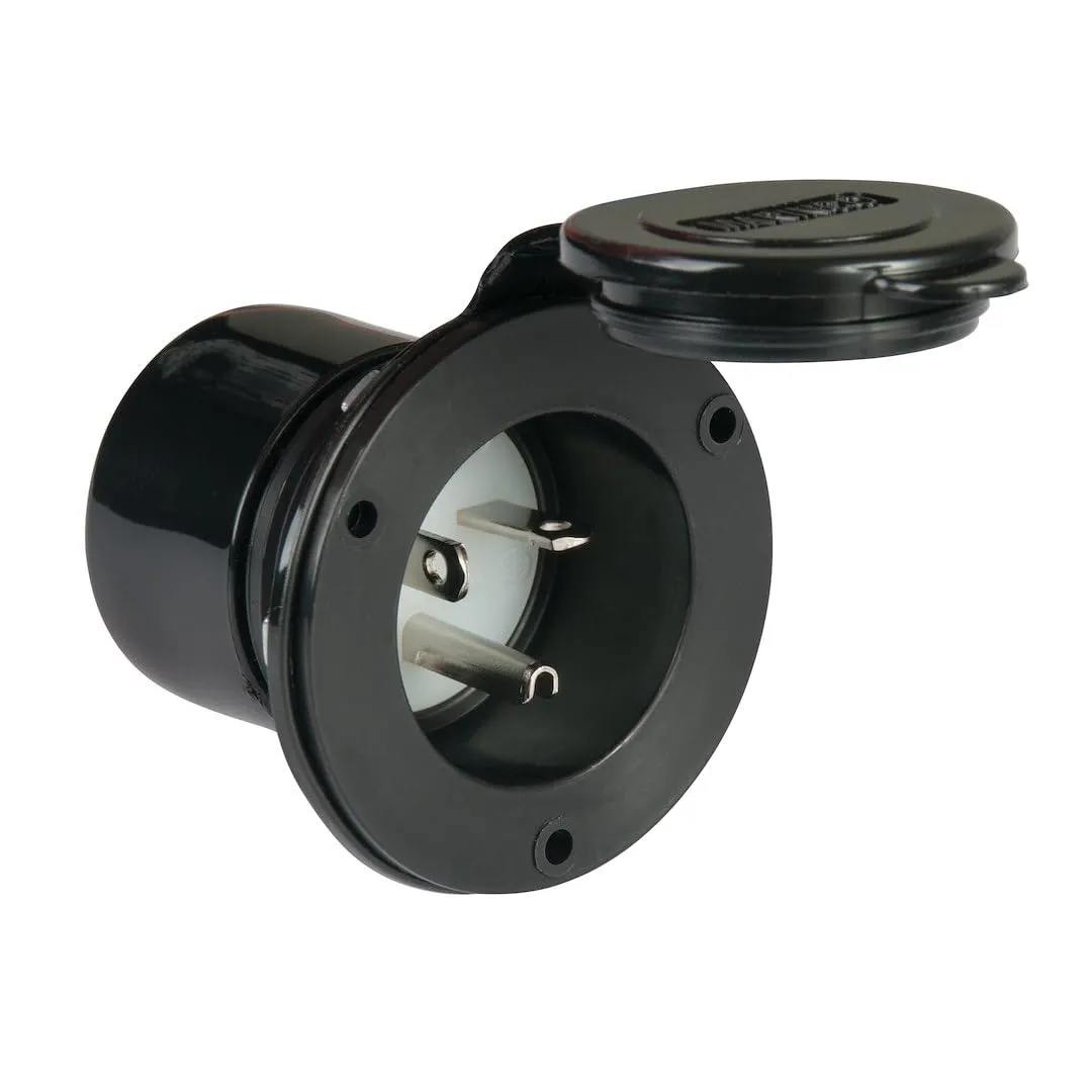 Marinco Bass Boat Inlet Front Mount 20A 125V DMA-197