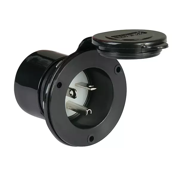 Marinco Bass Boat Inlet Front Mount 20A 125V DMA-197