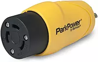 Marinco ParkPower S15-30RV 15 Amp 125V Straight to 30A Twist-Lock RV Adapter