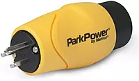 Marinco ParkPower S15-30RV 15 Amp 125V Straight to 30A Twist-Lock RV Adapter