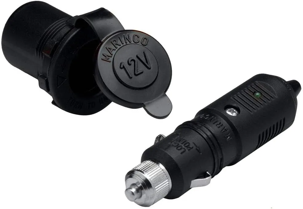 MARINCO SeaLink Deluxe 12V Plug & Receptacle
