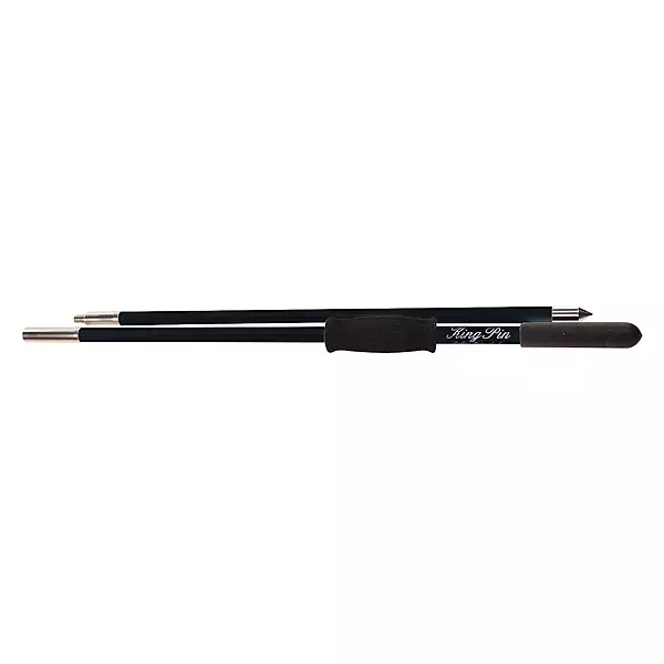 Panther 12' King Pin Anchor Pole - 2-Piece - Black