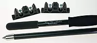 Panther 12' King Pin Anchor Pole - 2-Piece - Black