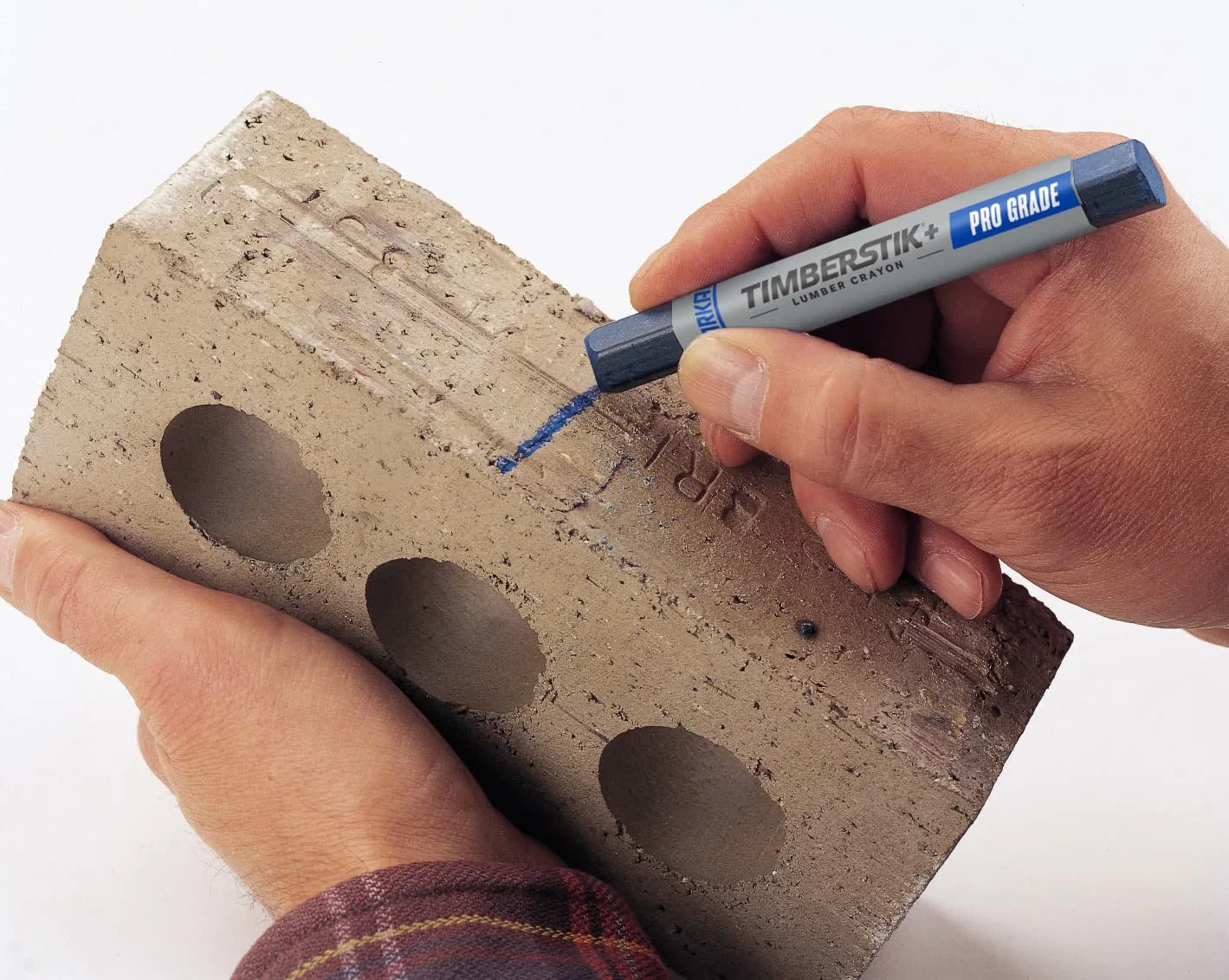 Markal Timberstik #200 All-Purpose Lumber Crayon, Wax-Based, 1/2\" Hex x 4-5/8\"