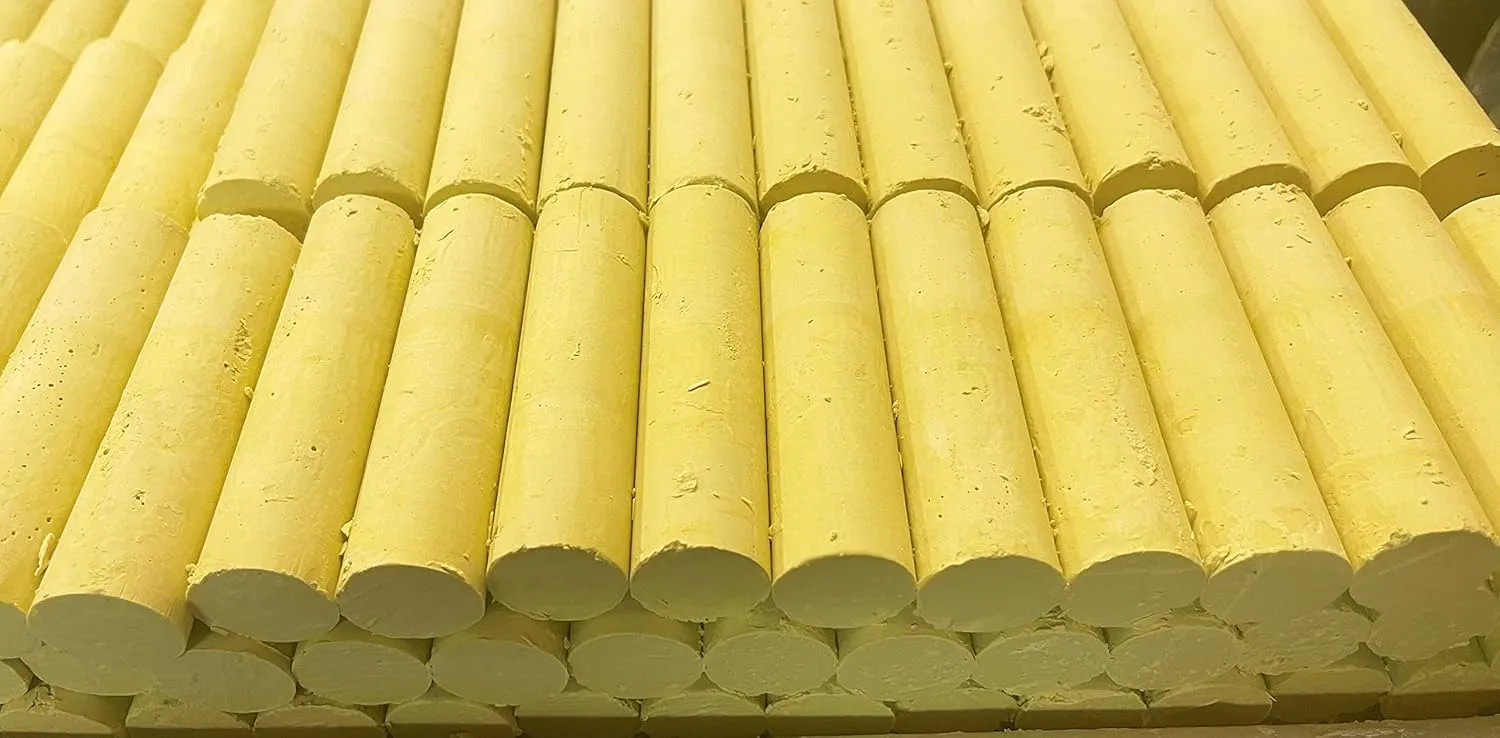 MARKAL Railroad Chalk, 4" x 1" Tapered Marking Sticks