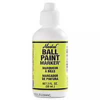 Markal 84621 Ball Paint Marker, Yellow