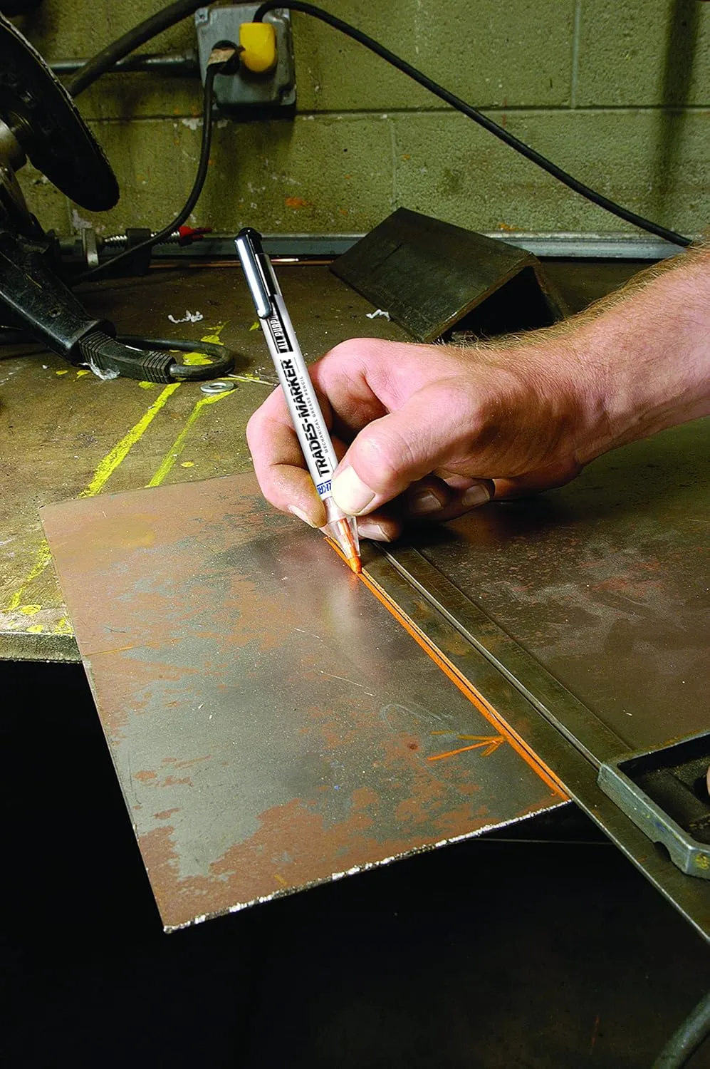 Markal Trades-Marker Refillable All-Surface Marker and Refills