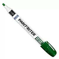 Markal 96826 Valve Action Liquid Paint Marker with 1/8" Bullet Tip, Green (12 Markers)