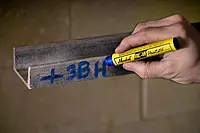 Markal 80735 BL-W Paintstik - Bleed Through Water Based Primer Solid Paint Marker, Blue (Pack of 12)