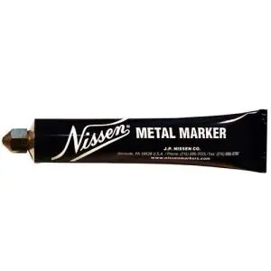 Markal 434-96640 0.07 in. Dura-Ball Tube Paint Marker44; White