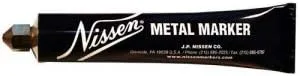 Markal 434-96640 0.07 in. Dura-Ball Tube Paint Marker44; White