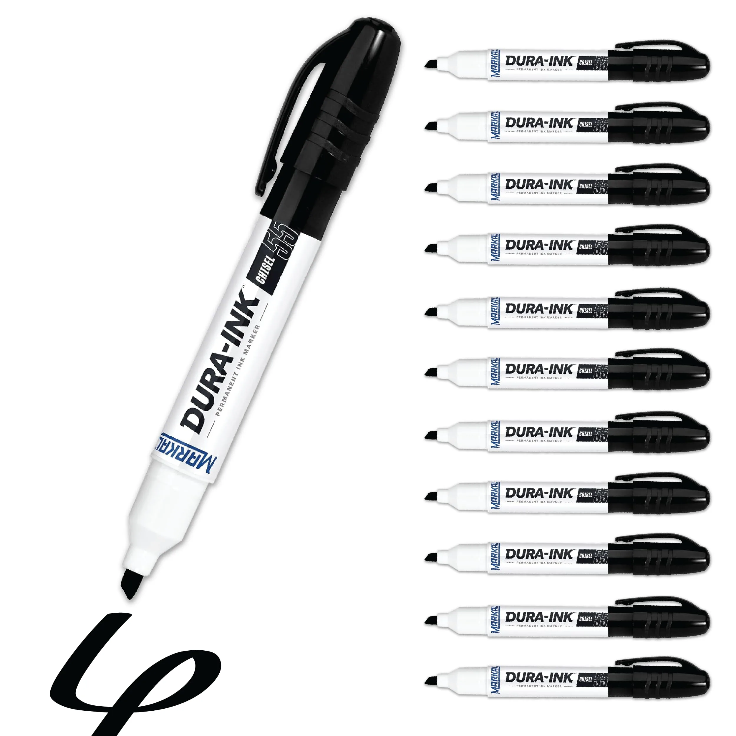 Markal Dura-Ink 55 Medium Chisel Permanent Ink Marker