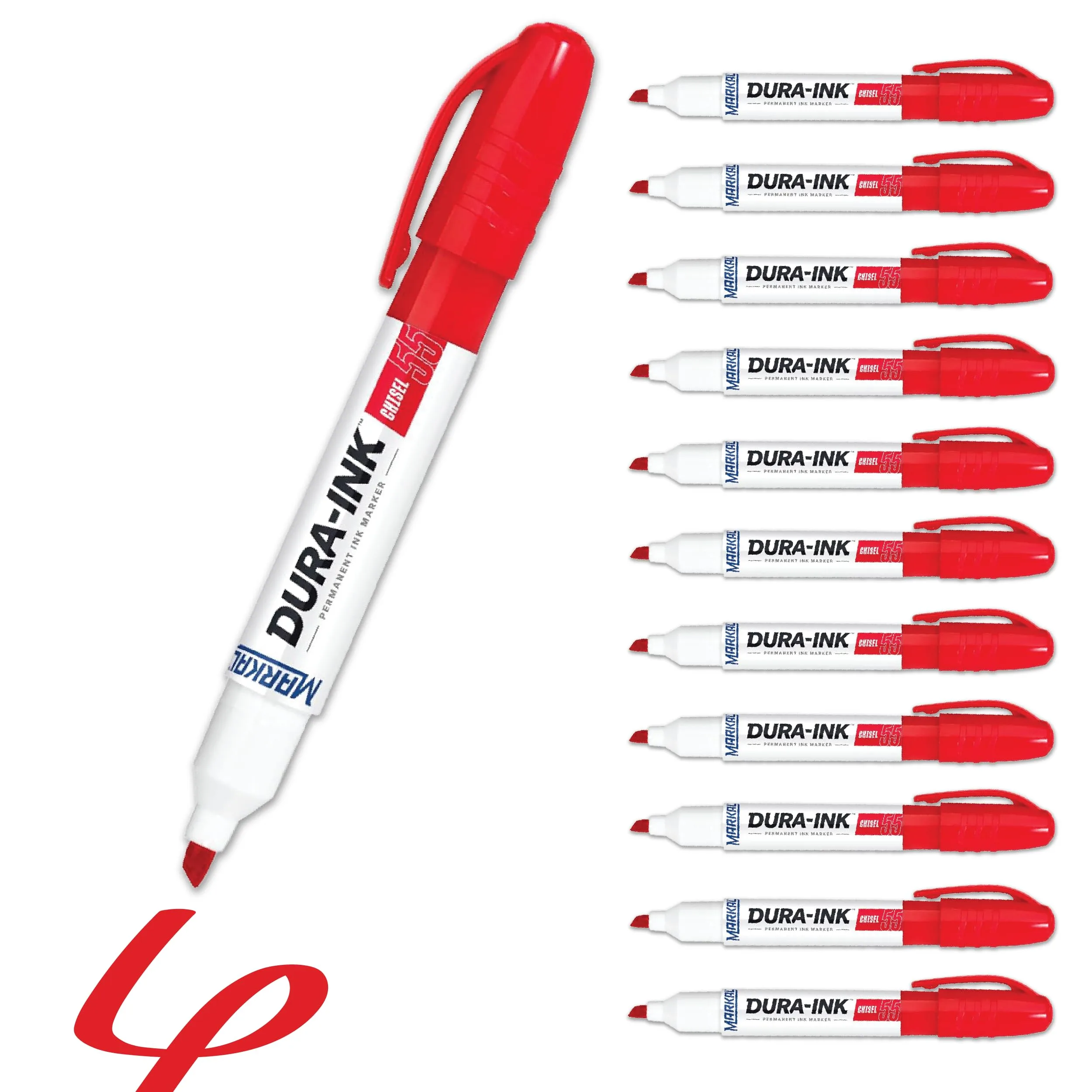 Markal Dura-Ink 55 Medium Chisel Permanent Ink Marker