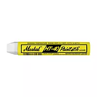 Markal 81610 HT-40 Paintstik Solid Paint Red Hot Surface Marker (350 F - 1700 F), White (Pack of 12)