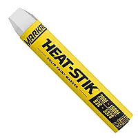 Markal 84820 HT-75 Paintstik Solid Paint Red Hot Surface Marker (200 F - 1000 F), White (Pack of 12)